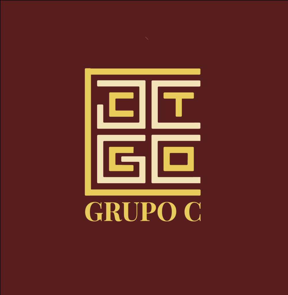 Grupo c logotipo, empresa agricultura y estudios del campo